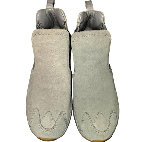 Reebok 5.5 Platform Girl's Furry Chelsea Boot Tennis Shoe Athletic Sneaker 5 1/2 - Picture 2 of 8
